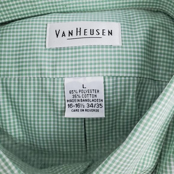 Van Heusen Button Down Dress Shirt NWT - Picture 2 of 8